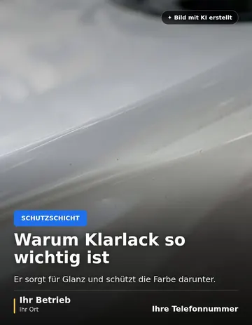 Beitrag „Warum Klarlack so wichtig ist“ als Muster: Ein Querschnitt durch Autolack zeigt die einzelnen Schichten aus Grundierung, Basislack und Klarlack.