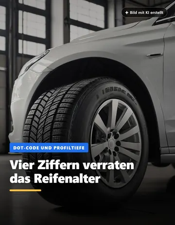 Reifenflanke, Überschrift Vier Ziffern verraten das Reifenalter